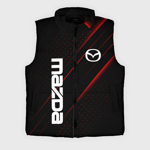 Мужской жилет Mazda Мазда / 3D-Черный – фото 1
