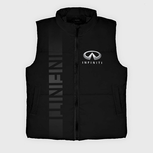 Мужской жилет Infiniti, Инфинити / 3D-Черный – фото 1