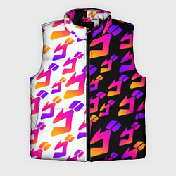Мужской жилет JOJO BIZARRE ADVENTURE ДЖО ДЖО УЗОР, цвет: 3D-черный