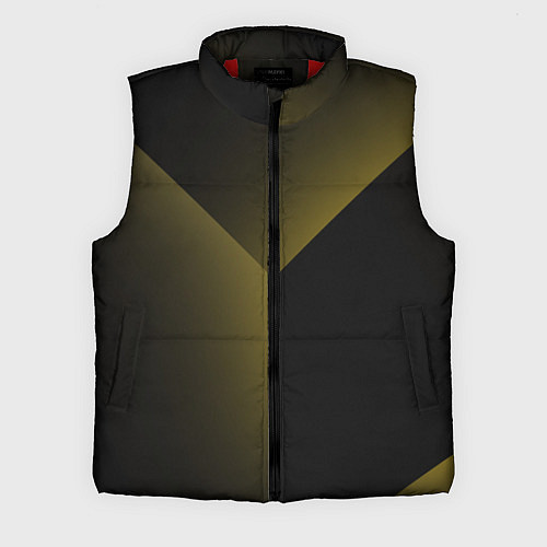 Мужской жилет Градиентные полосы / 3D-Красный – фото 1