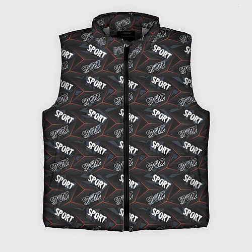 Мужской жилет SPORT Спорт / 3D-Светло-серый – фото 1