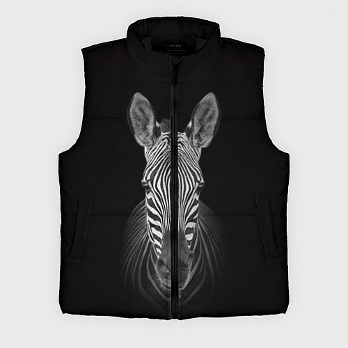 Мужской жилет Зебраzebra / 3D-Черный – фото 1
