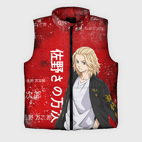 Мужской жилет МАЙКИ МАНДЗИРО ТОСВА RED / 3D-Красный – фото 1