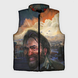 Мужской жилет Disco Elysium Harrier Du Bois, цвет: 3D-красный