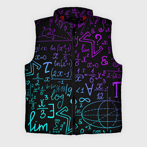 Мужской жилет НЕОНОВЫЕ ФОРМУЛЫ NEON FORMULAS / 3D-Красный – фото 1