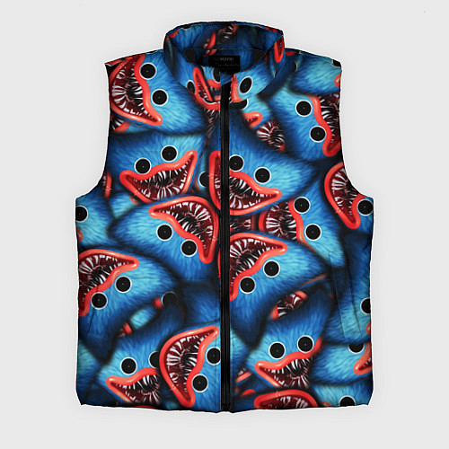 Мужской жилет ЛИЦО ХАГИ ВАГИ, POPPY PLAYTIME / 3D-Черный – фото 1