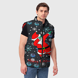 Мужской жилет DAB DED MOROZ 2022, цвет: 3D-красный — фото 2