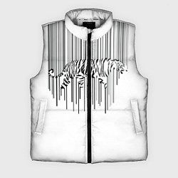 Мужской жилет Черный Водяной Полосатый Тигр Новый Год 2022