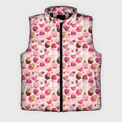 Мужской жилет Пирожные с Ягодами