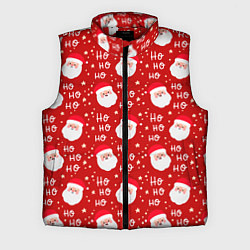 Мужской жилет САНТА КЛАУС НОВЫЙ ГОД, цвет: 3D-красный