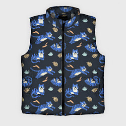 Мужской жилет Тигры 2022, цвет: 3D-светло-серый