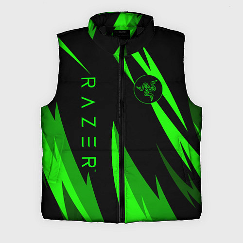 Мужской жилет RAZER GREEN / 3D-Черный – фото 1