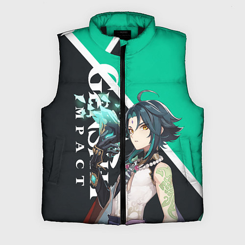 Мужской жилет СЯО XIAO ГЕНШИН / 3D-Черный – фото 1