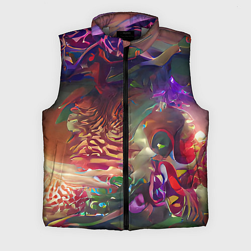 Мужской жилет Рождественские тайны / 3D-Светло-серый – фото 1