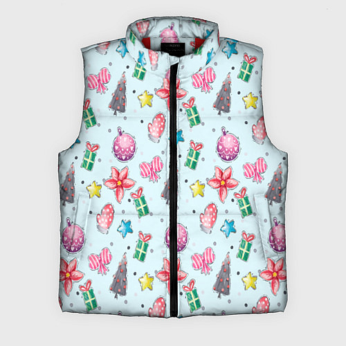 Мужской жилет Рождество 2022 / 3D-Красный – фото 1