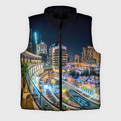 Мужской жилет Дубай Марина, цвет: 3D-черный