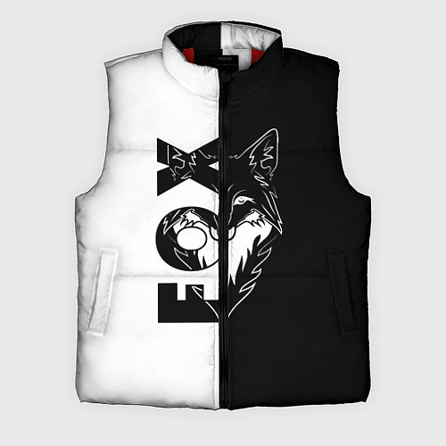 Мужской жилет FOX Лис / 3D-Красный – фото 1