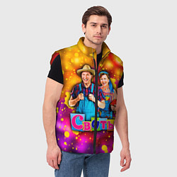 Мужской жилет Сваты, Свати сериал, цвет: 3D-красный — фото 2