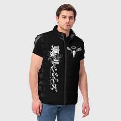 Мужской жилет TOKYO REVENGERS WALHALLA TEAM WHITE, цвет: 3D-светло-серый — фото 2