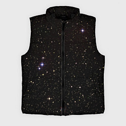 Мужской жилет Ночное звездное небо, цвет: 3D-черный