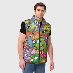 Мужской жилет Pepe BOMBING, цвет: 3D-черный — фото 2