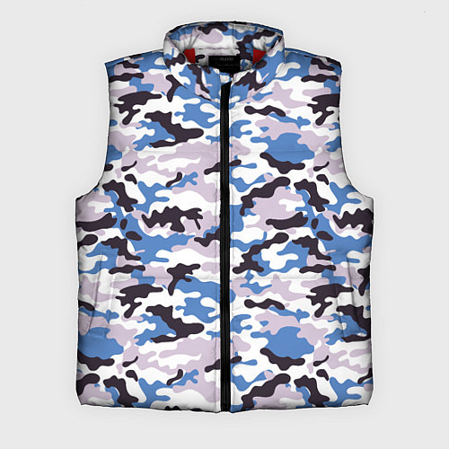 Мужской жилет Модный Красочный Камуфляж / 3D-Красный – фото 1