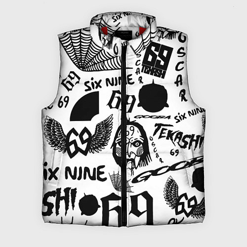 Мужской жилет 6IX9INE - Pattern / 3D-Красный – фото 1