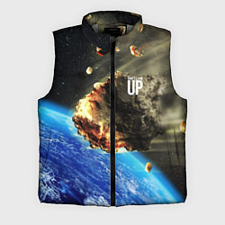 Мужской жилет Комета, перед столкновением с Землёй!, цвет: 3D-светло-серый