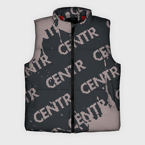 Мужской жилет CENTR Брызги / 3D-Красный – фото 1