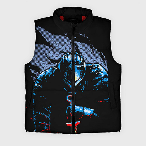 Мужской жилет Dark SOULS 8 BIT / 3D-Красный – фото 1