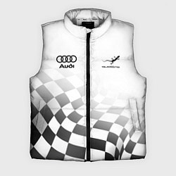 Мужской жилет Audi Quattro, Ауди Кватро, Финишный флаг