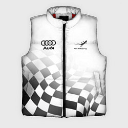 Мужской жилет Audi Quattro, Ауди Кватро, Финишный флаг