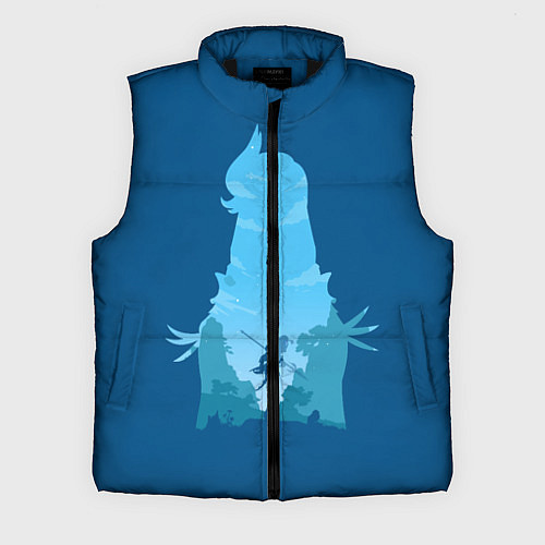Мужской жилет Шень Хе Genshin Impact / 3D-Черный – фото 1