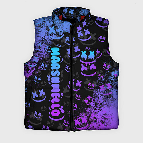 Мужской жилет Marshmello логотип / 3D-Красный – фото 1