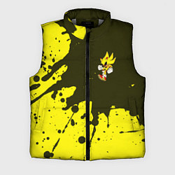 Мужской жилет SONIC EXE Брызги 4, цвет: 3D-светло-серый