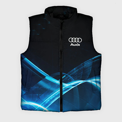 Мужской жилет Ауди текстура / 3D-Черный – фото 1