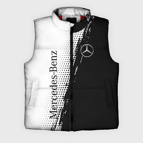 Мужской жилет Mercedes-Benz - Sport / 3D-Красный – фото 1