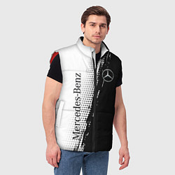 Мужской жилет Mercedes-Benz - Sport, цвет: 3D-красный — фото 2