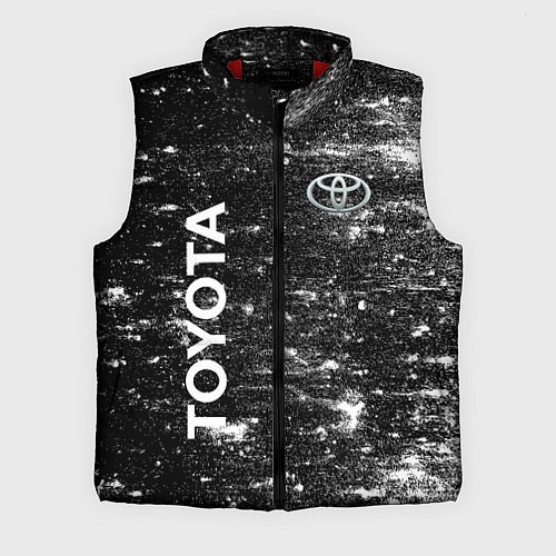 Мужской жилет Toyota - Grunge / 3D-Красный – фото 1