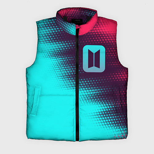 Мужской жилет BTS Абстракция / 3D-Черный – фото 1