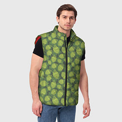 Мужской жилет Хмель Hop, цвет: 3D-красный — фото 2