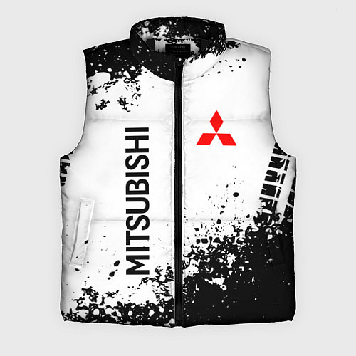 Мужской жилет Mitsubishi Drift / 3D-Черный – фото 1