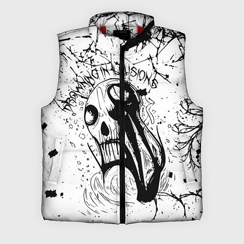Мужской жилет Drowning in illusions / 3D-Красный – фото 1