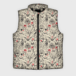 Мужской жилет Чёрная Магия и Колдовство, цвет: 3D-черный