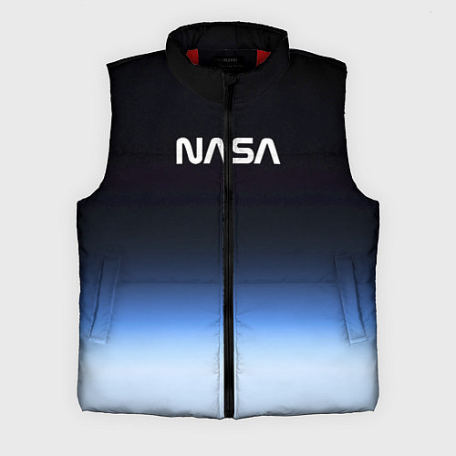 Мужской жилет NASA с МКС / 3D-Красный – фото 1