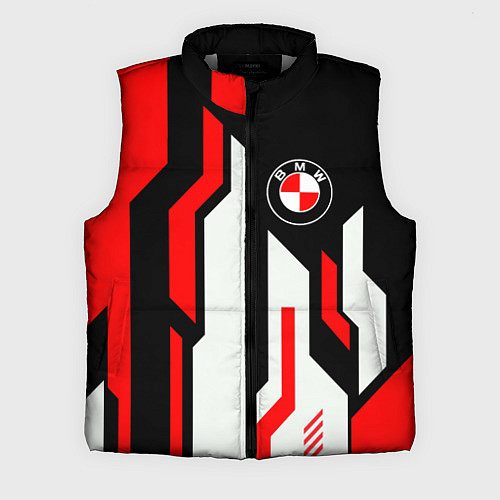 Мужской жилет БМВ Логотип BMW / 3D-Светло-серый – фото 1