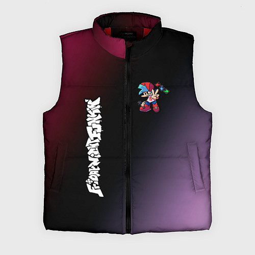 Мужской жилет FRIDAY NIGHT FUNKIN - ПАРЕНЬ / 3D-Красный – фото 1