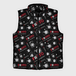 Мужской жилет Photographer Фотограф, цвет: 3D-светло-серый