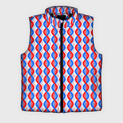 Мужской жилет Спирали ДНК, цвет: 3D-черный