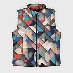 Мужской жилет Herringbone 3D Вышивка Ёлочка